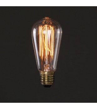 Lampadina LED Vintage Edison 4W E27 Dimmerabile Deracotiva